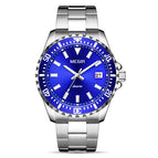 Megir Men's Watch Business Timing Luminous Waterproof Calendar Quartz men's Watch 2064ag