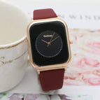 Men's and women fashion watch red net silicone quartz student's lady casual watch 201