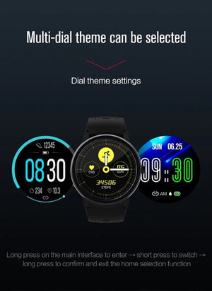 NORTH EDGE N21 Men Smart Watch Full Touch Screen Heart Rate Blood Pressure Waterproof IP67 Fitness Sports Watch Android IOS