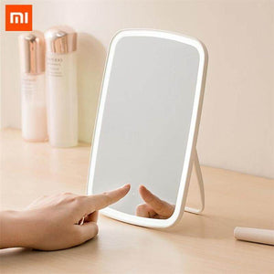 Original Xiaomi Mijia Youpin Intelligent Makeup Mirror Desktop Led Light Portable Folding Light Mirror