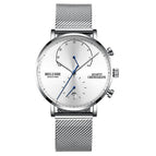Belushi 537 Man Business Wrist Watch Men Watches Chronograph Luxury Brand Male Clock Quartz Wristwatch Male Watch