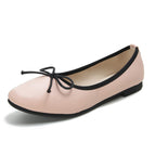 Women shoes Sheii bow square toe pumps ballet flats women's shoes office lady causal shoes N1-1