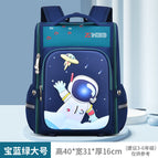New Primary School Student Boy and Girl Schoolbag Cartoon Cute One-Piece All-Open Children's Backpack 5623