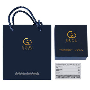 GUOU Box Original Watch Box Fashion Luxury Gift Box with Original box and Packing bag Warranty card