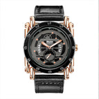 Oulm watch for men new Korean personalized calendar luminous leather watch fashion quartz watch HP3399