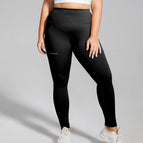Plus Size Running Sports Pants High Waist Hip Lift Letters Quick-Drying Yoga Pants Skinny Fitness Pants for Women KK162