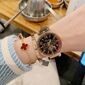 New Arrival DIMINI Brand Watches women's simple net red Tiktok belt trend quartz watch for women