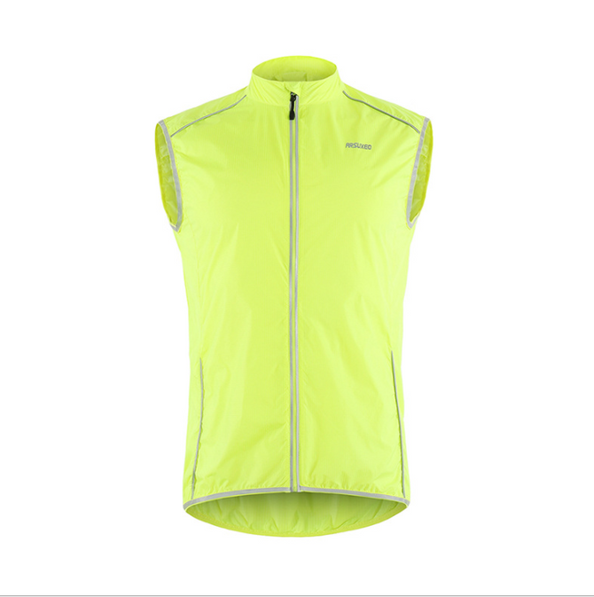 Arsuxeo Vest Lightweight Breathable Anti Wind Cycling Running Top sports clothings 18v6