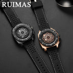 Remus RUIMAS Men's Watch Fashion Trend Sports Waterproof Silicone Quartz Watch 554