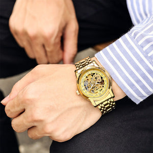KIMSDUN new business watch men's automatic mechanical watch hollow waterproof men's watch K-1971A