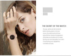 GEDI 3004 Fashion Casual Watch Hot Sale Women Elegant Luxury Stainless Steel Waterproof Ladies Diamond Rhinestone Analog Quartz Wristwatch