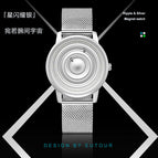 EUTOUR E041 Magnetic Watch Men's Quartz Movement Fashion Sports 30m Waterproof Scratch proof Fashion Men's Gift