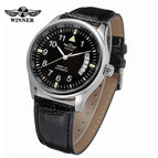 WINNER men fashion casual simple calendar automatic mechanical men watch SLZg35