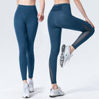 2021 yoga pants running fitness quick drying high waist hip trousers yoga legging 6155