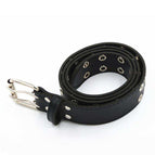 Fashion Men Casual Black Punk Belt Waistband Personality Accessories men's gift
