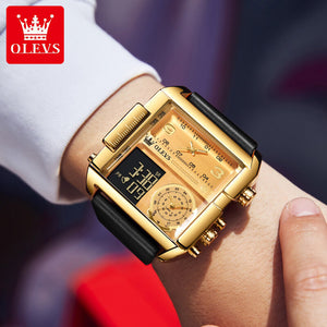 OLEVS Men's watch multi-functional sports electronical student's watch 1101