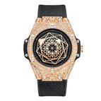 ONOLA ON3815 Fashion Full Diamond Diamond Ladies Watch Men's Waterproof Quartz Watch