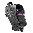 ROCKBROS hard shell bicycle bag top tube front beam bag mobile phone bag mountain road bike riding accessories B68