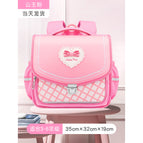 Horizontal schoolbag primary school children's ultra-light ridge protection to reduce the burden of boys and girls 2022 new LAF011