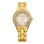 New women's watch female student Korean version trend full diamond and diamond women's watch waterproof fashion quartz steel belt watch women 2021