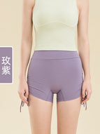 Sports Yoga Shorts Women's Drawstring Adjustable High Waist Shorts Quick-Drying Fitness Running Yoga Hot Pants MZ-36