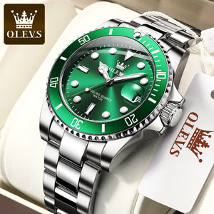 OLEVS Men Watches Luxury Quartz Wristwatches Calendar Luminous Hands Business Clock Male casual Fashion