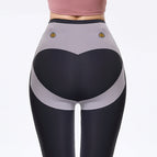 2022 new technology heating pants running fitness sports warm yoga pants high waist hips and abdomen trousers 6159