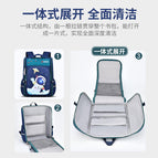New Primary School Student Boy and Girl Schoolbag Cartoon Cute One-Piece All-Open Children's Backpack 5623