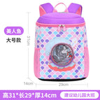 New kindergarten cartoon schoolbag boys and girls light leisure children's backpack girl's lovely Mini Backpack 5606  schoolbag