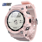 Lokmat attack3 new smart watch Bluetooth call sports fitness Bracelet Pink Smartwatch sports watch lady bracelet