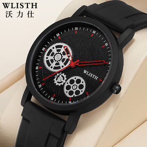 Men's Watch Fashion Temperament Women's Watch Silicone Band Quartz Watch Women's Watch Student Watch S535