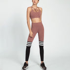 Women's sports suit breathable quick drying running sportswear y26b6863 + y26k6960