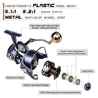 New fishing wheels all-metal wire cup fishing wheels Luya spinning wheel sea rod wheel fishing line wheel anchor fish far-casting wheel