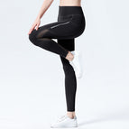 2021 running sports fitness pants quick drying stretch tight high waist hip pants yoga legging 6077