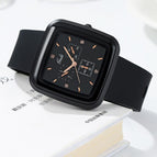 GEDI Fashion Hardlex Mirror Watches Women Waterproof Large Dial Square Quartz Women's watch