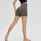 Seamless Yoga Shorts Women's Three-Point High Waist Sports Pants Quick-Drying Fitness Yoga shorts MS0111