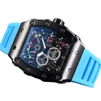 Men's watch Quartz Watch Barrel-Shaped Casual Waterproof Calendar Men's Watch in Stock 9791F