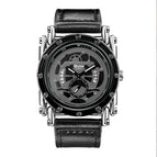 Oulm watch for men new Korean personalized calendar luminous leather watch fashion quartz watch HP3399
