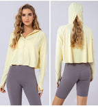 2022 new sunscreen clothing women's summer thin anti-ultraviolet loose large size ice silk sunscreen shirt sun hat sunscreen Top 8234