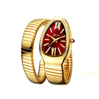 Missfox watch 2686 women's fashion personalized snakehead Bracelet Stainless Steel Diamond snake watch women
