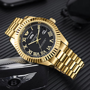 Sucessway water ghosts selling waterproof men's watches calendar men's casual watch 108