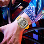 ONOLA ON3838 2023 Men watch Live Automatic Mechanical Watch Silicone strap Fashion Waterproof Sports Watch Men's casual ON3838