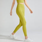 New Lycra Yoga Pants Women Running Exercise Yoga Clothes High Waist Hip Lift Slim Fit Fitness Pants GD0002