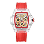 ONOLA ON6810 New Transparent Barrel Design Men's Quartz Watch Waterproof Men casual watch