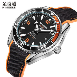 KIMSDUN high-end watch automatic mechanical watch luminous waterproof sports watch men's watch K-1803A