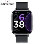 2022 NORTH EDGE F60 HD Blood Oxygen Body Temperature Fitness Smart Watch Sport Watch
