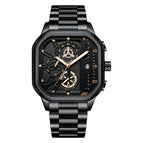 Men's Quartz Watch Square High-end Watch Men's Luminous Waterproof Men's Quartz Watch A8236G