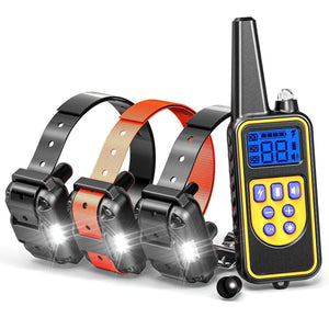 Dog training device automatic electric shock dog collar pet collar Barker automatic dog ring training dog