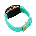 New Women's Candy Series Watch Genuine Diamond Square Waterproof Fashion Luminous lady quartz Watch 8084B