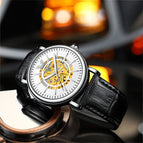 KIMSDUN Men's watch automatic mechanical watch hollow high-end waterproof casual men's watch K-2025A